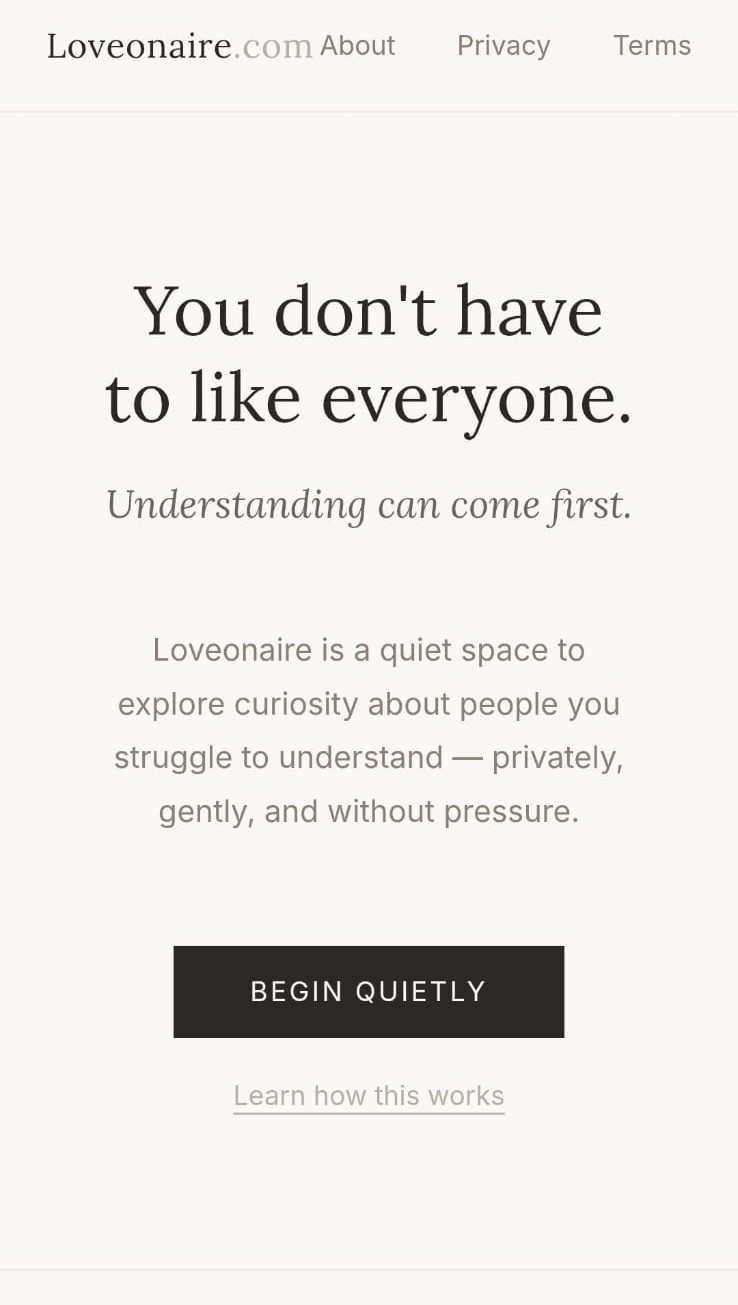 Loveonaire screenshot